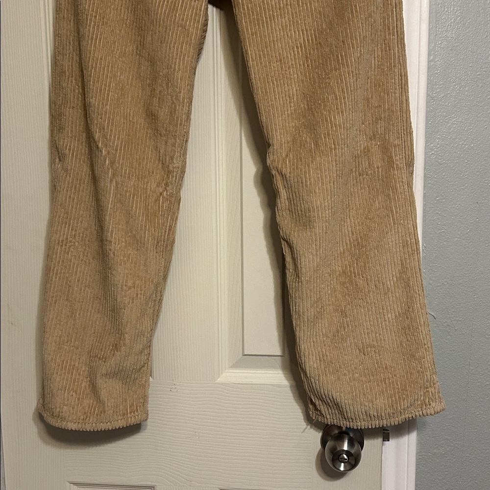 $🔟💰Moving🚚Sale Levi’s tan corduroy ribcage straight ankle sz 27 - Picture 3 of 7